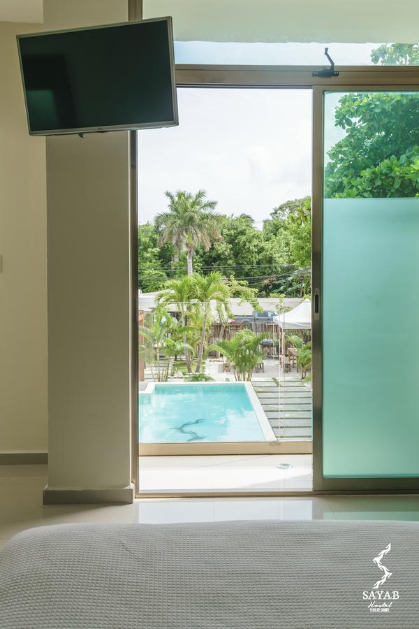 Sayab Hostel Playa del Carmen Bagian luar foto