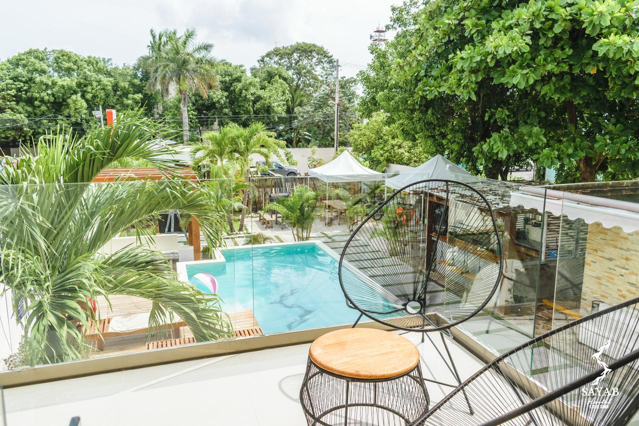 Sayab Hostel Playa del Carmen Bagian luar foto