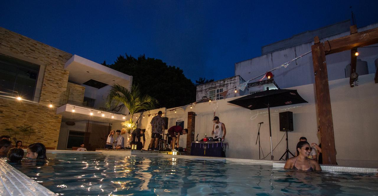 Sayab Hostel Playa del Carmen Bagian luar foto